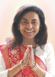 Photo of Anandi Ma smiling